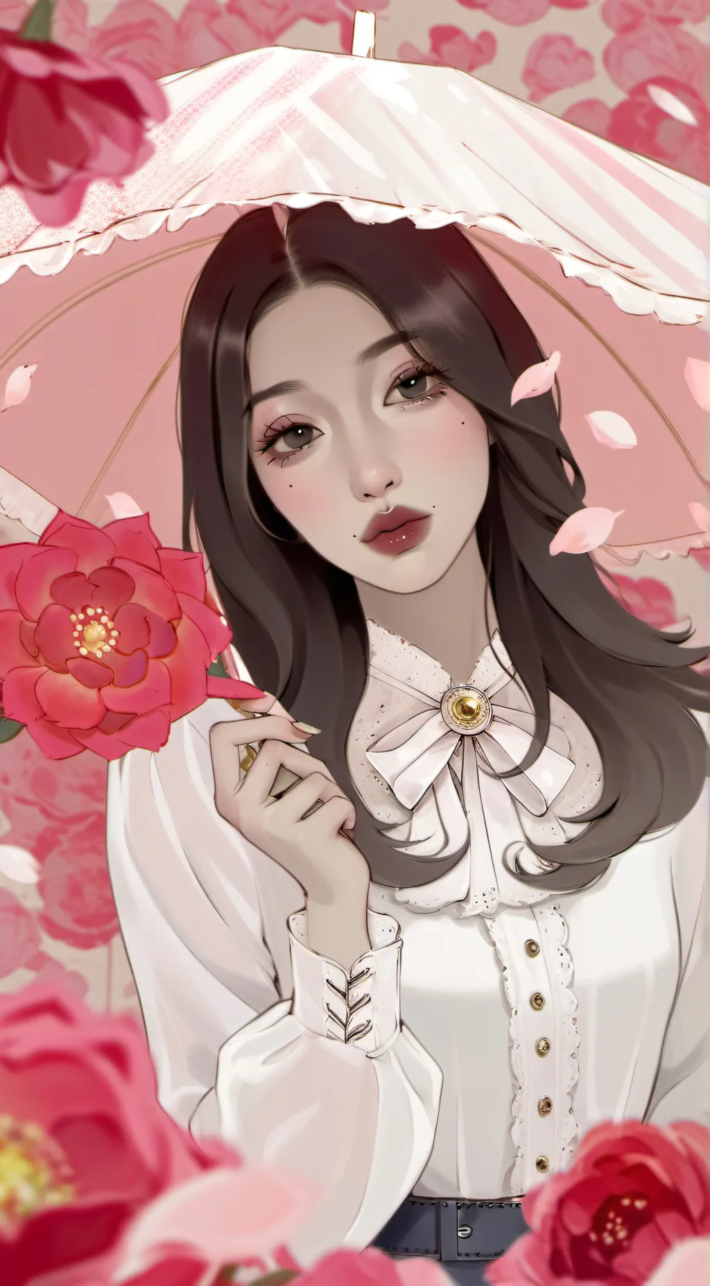 ai character: Adrianna  background