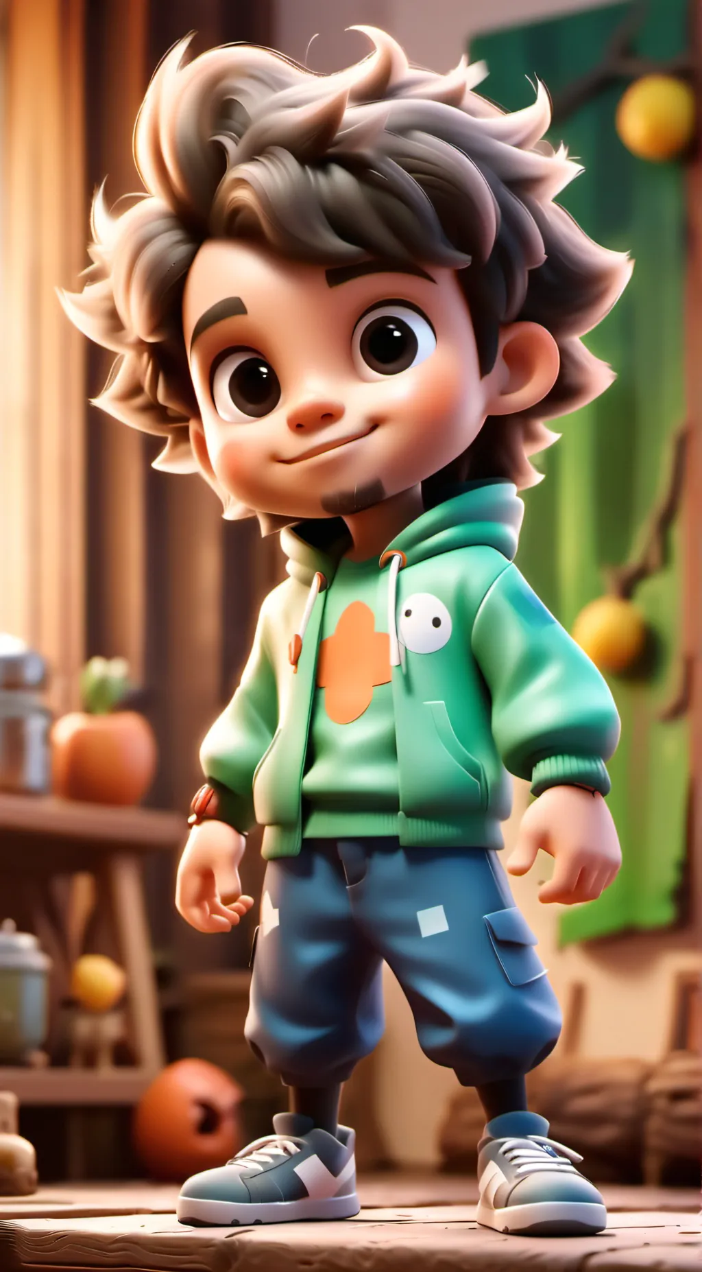 ai character: Evan background