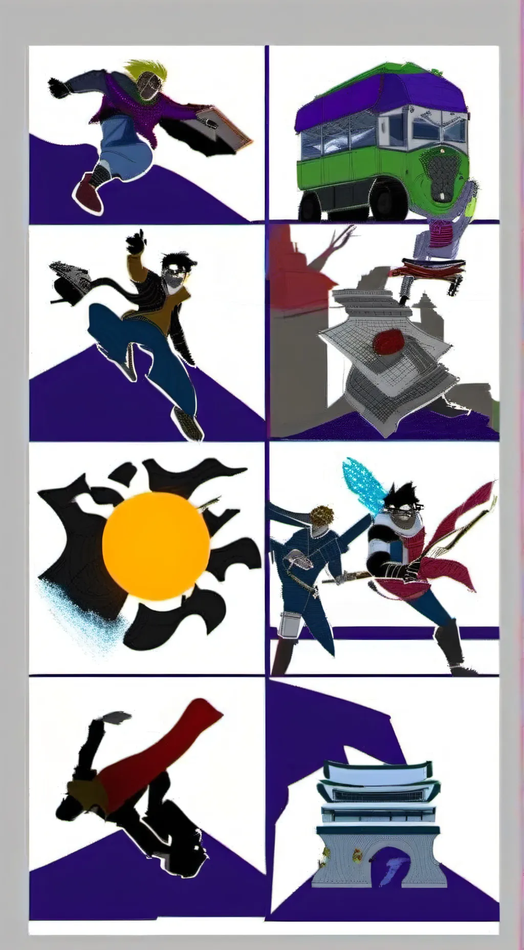 ai character: Teen Titans background