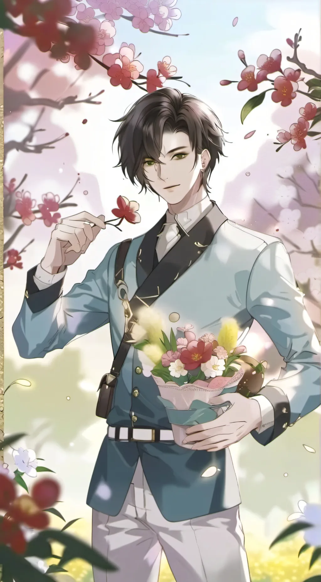 ai character: leo background