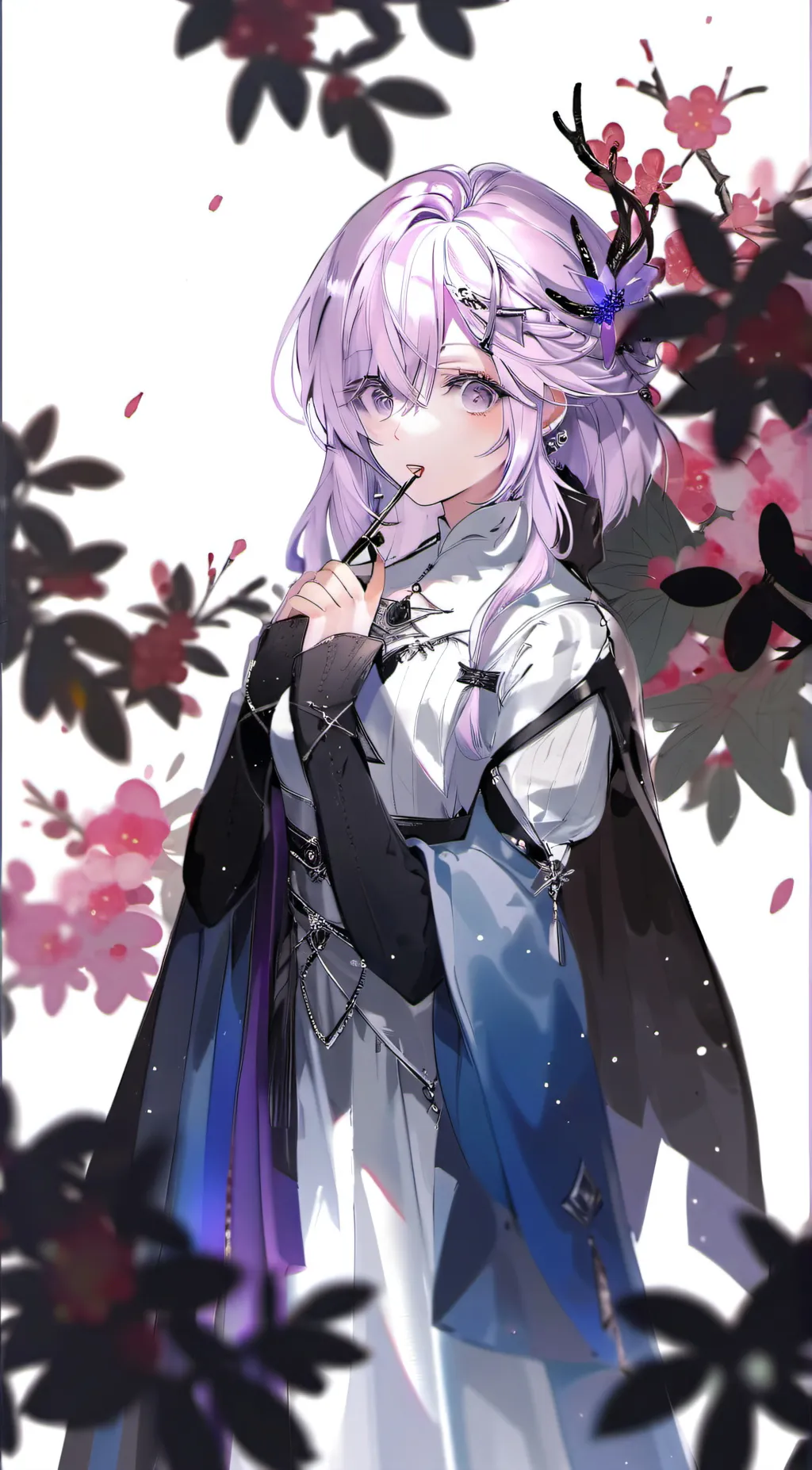ai character: ~(Starry moon)~ background