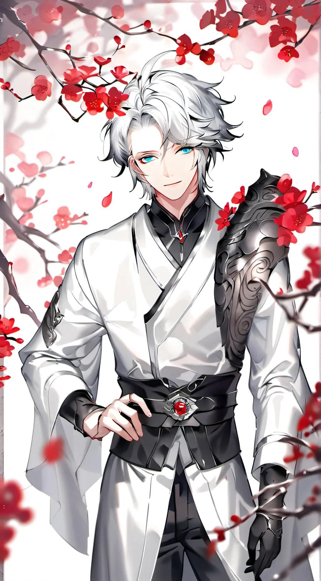 ai character: gojo💞💓 background