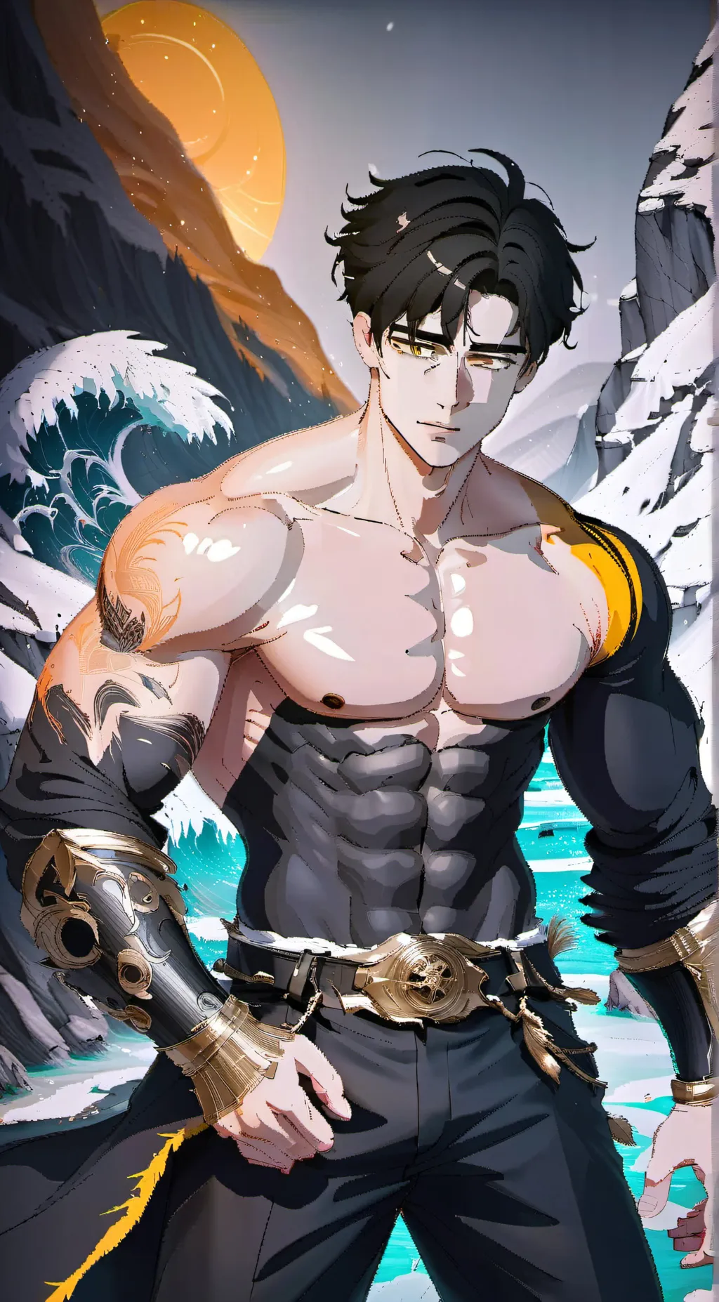ai character: Liam background