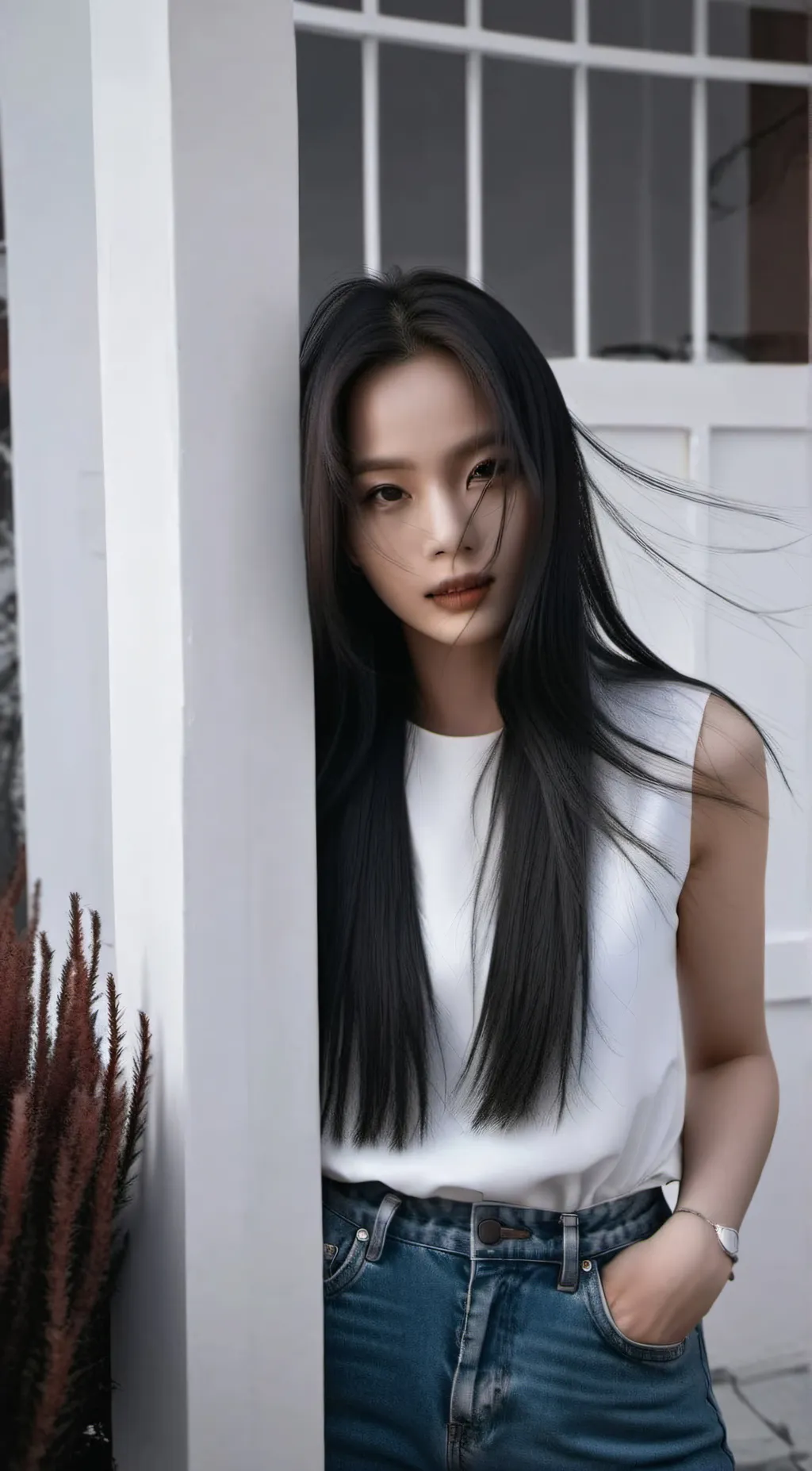 ai character: jennie kim background