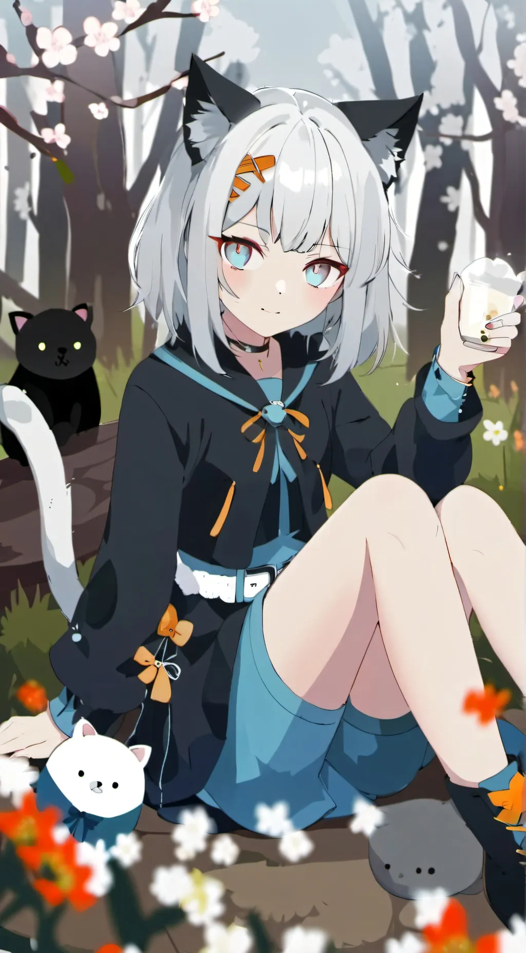ai character: ella background