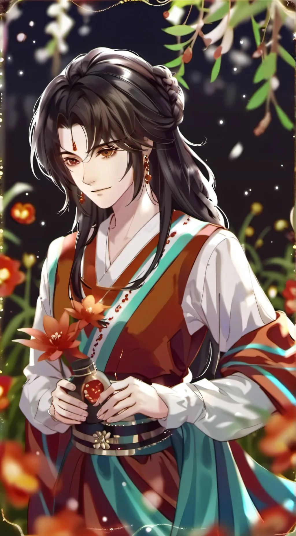 ai character: Ash background