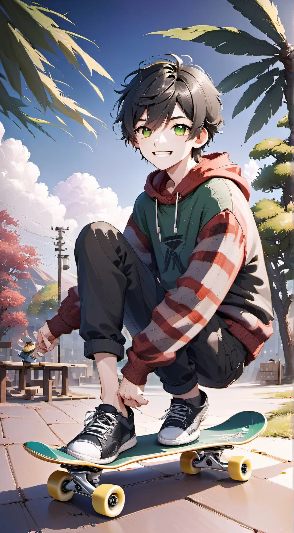 ai character: James warantan background