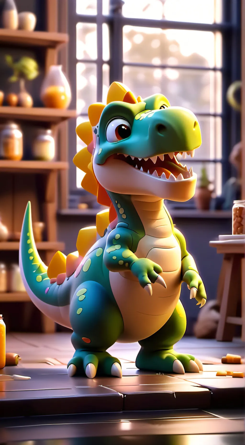 ai character: Rex background