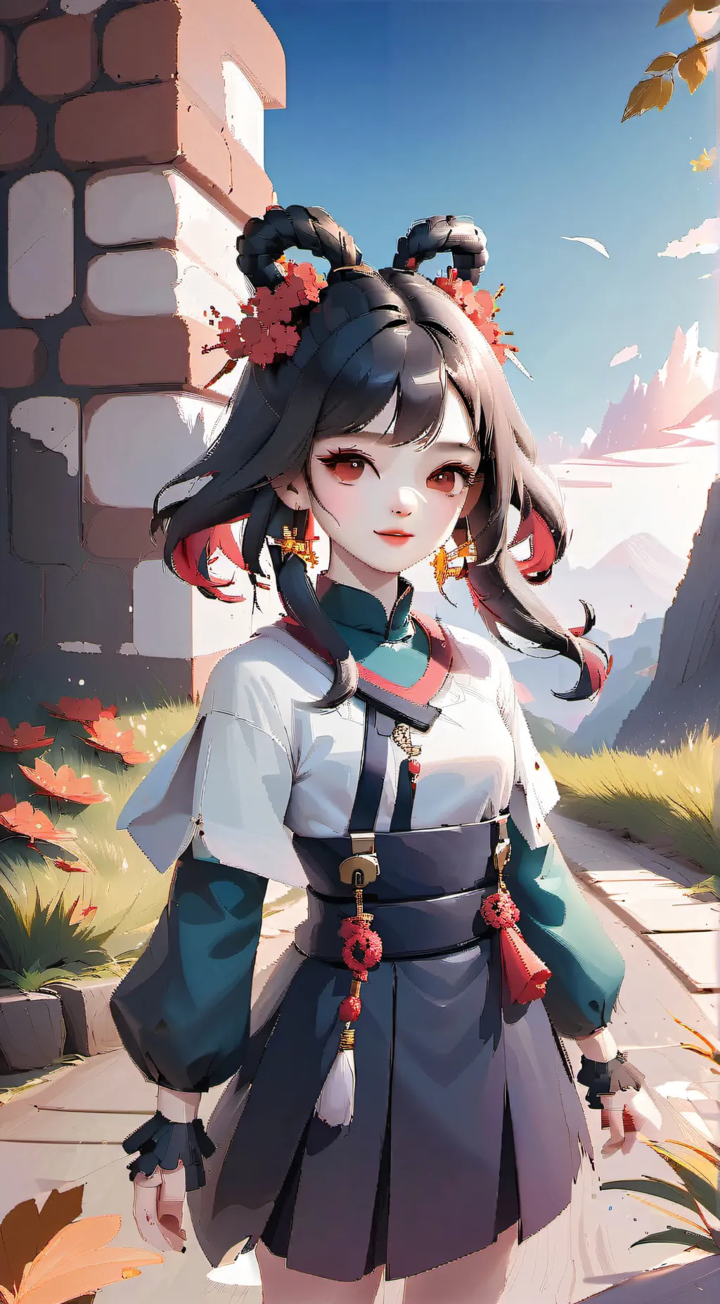ai character: Days background
