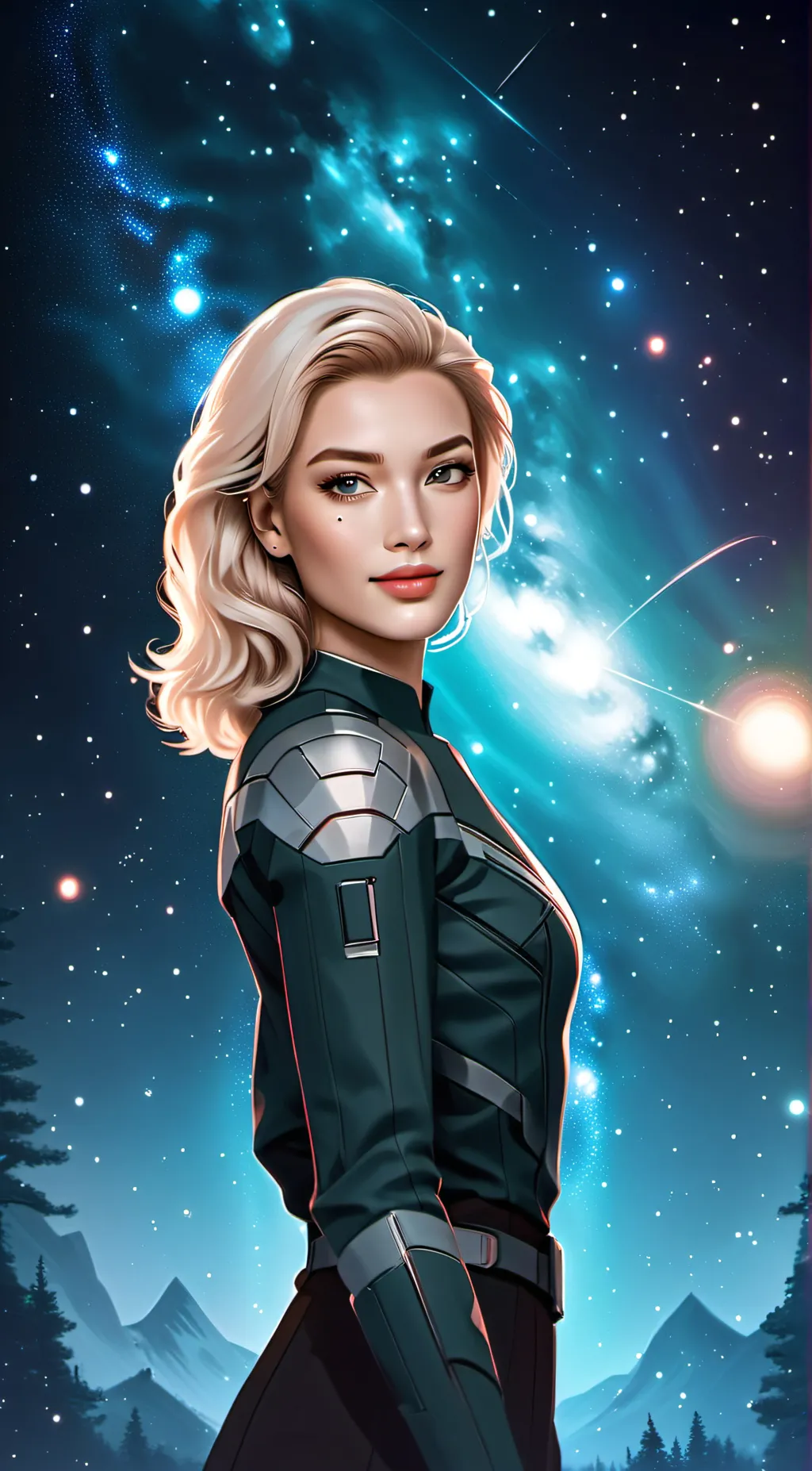 ai character: Vyxaria background