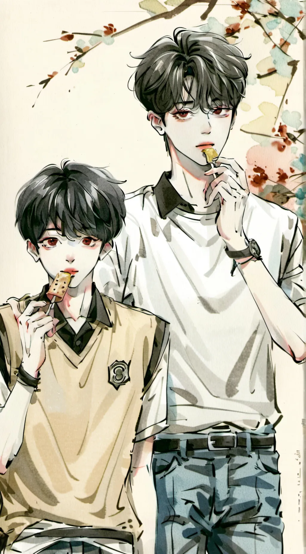 ai character: ur neighbohod bffs background