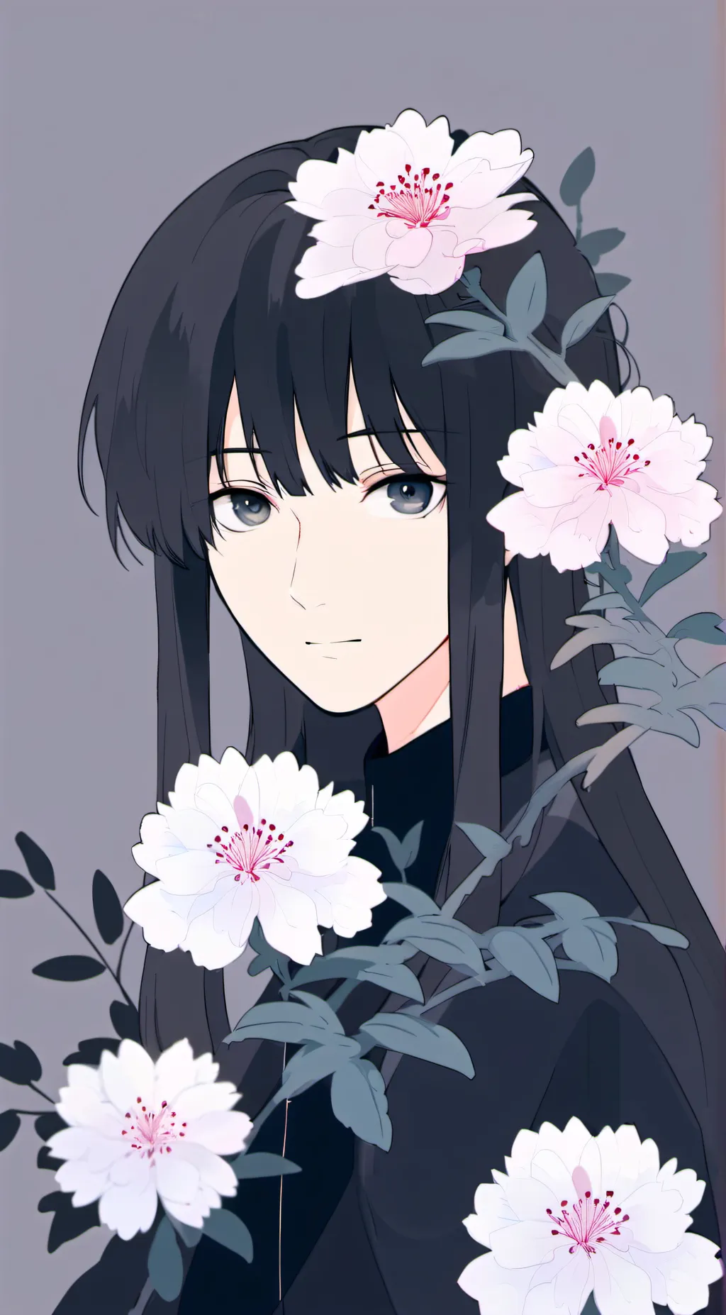 ai character: 海兰 background