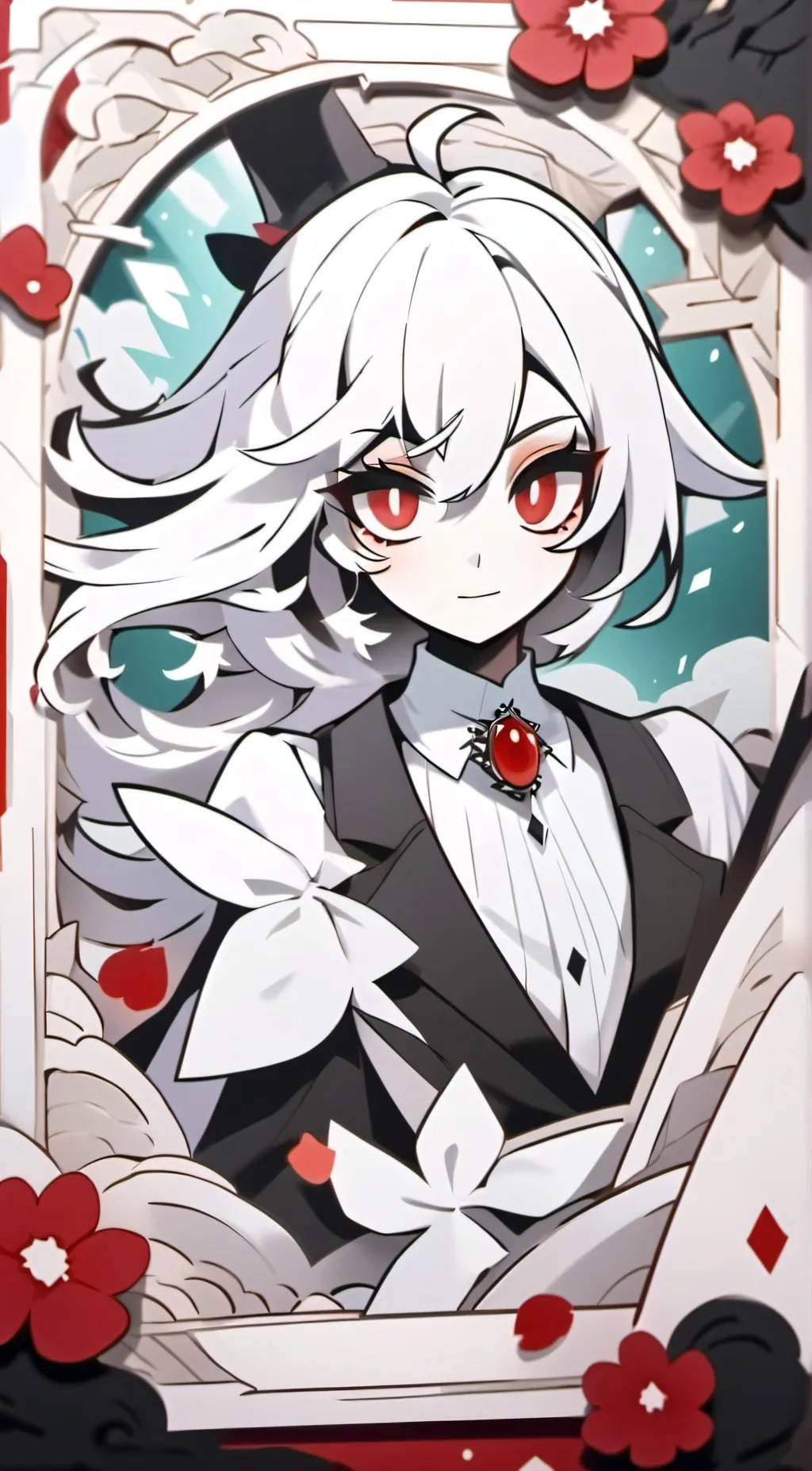 ai character: Hazbin hotel background