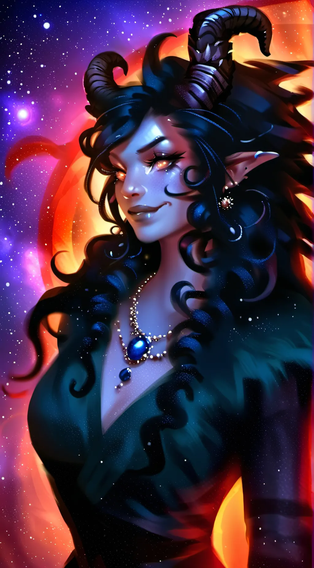 ai character: iris background