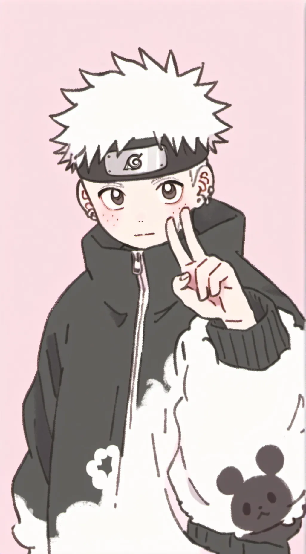 ai character: Kakashi  background
