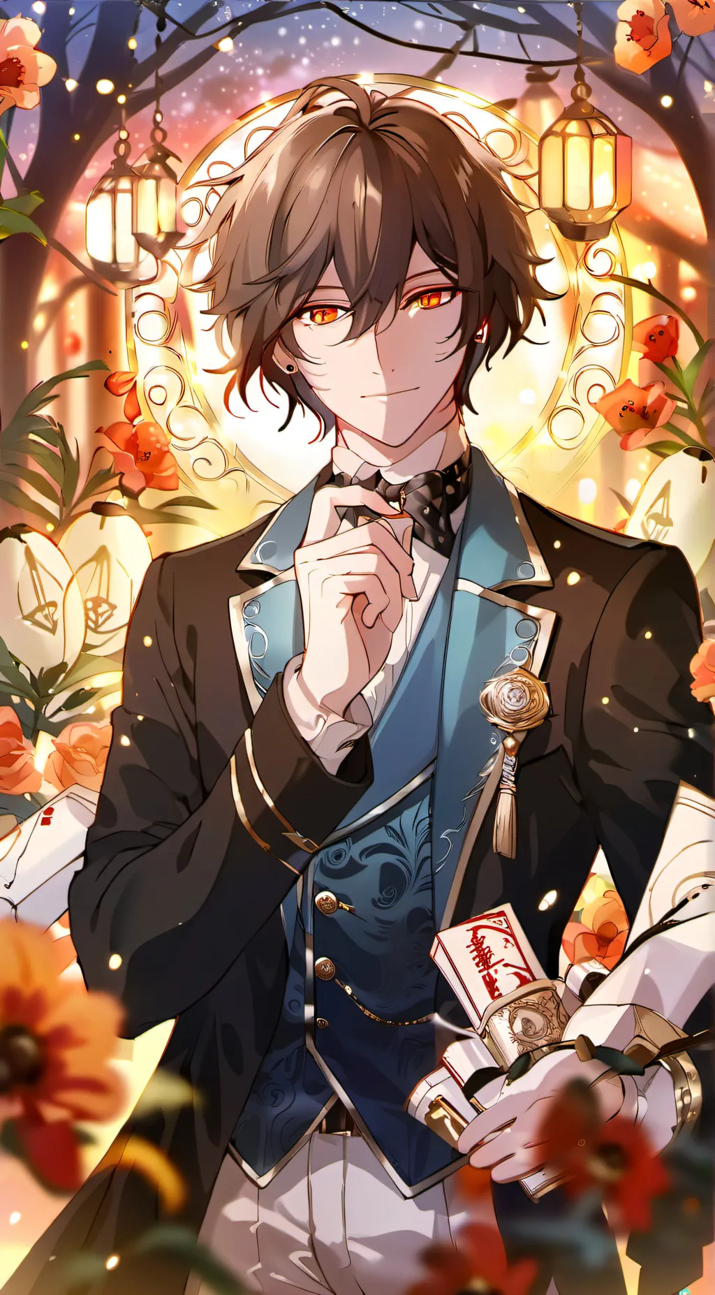 ai character: King dazai background