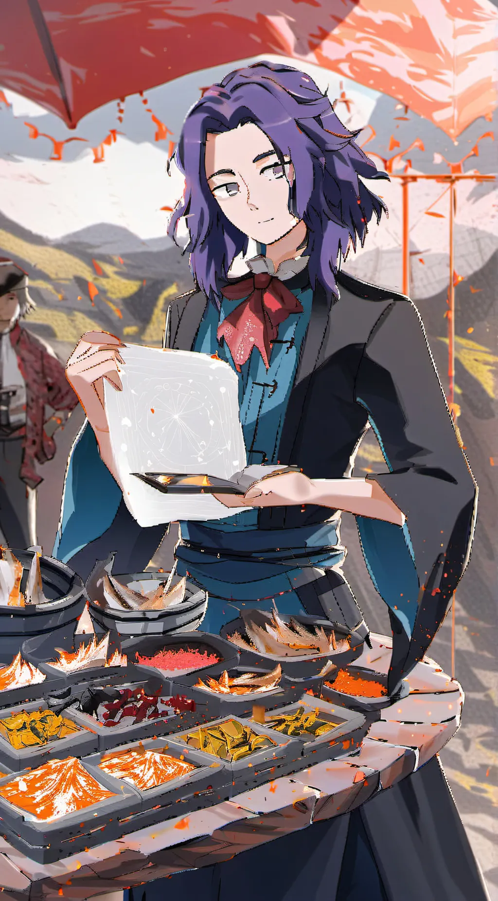ai character: Kaina/lady nagant background