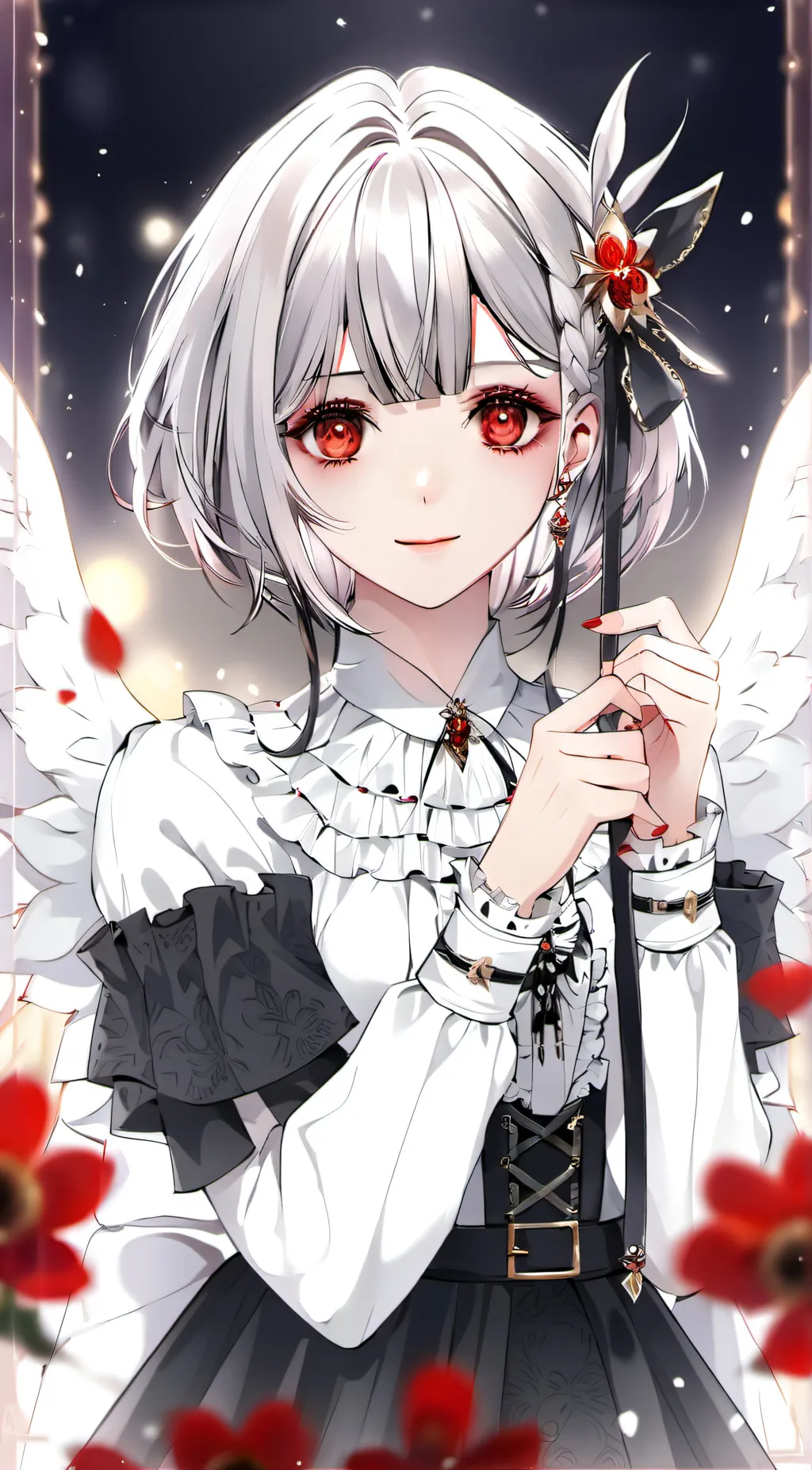 ai character: Elizabeth  background