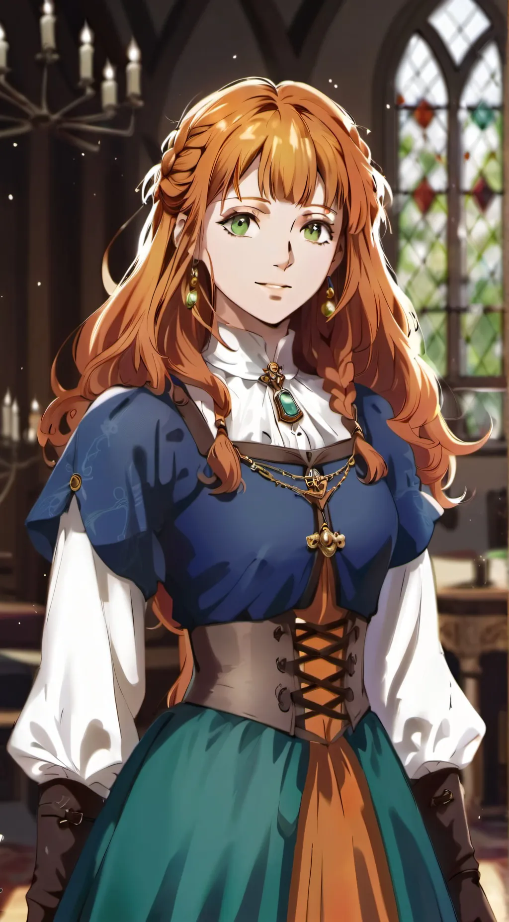 ai character: Mimosa Vermilion  background