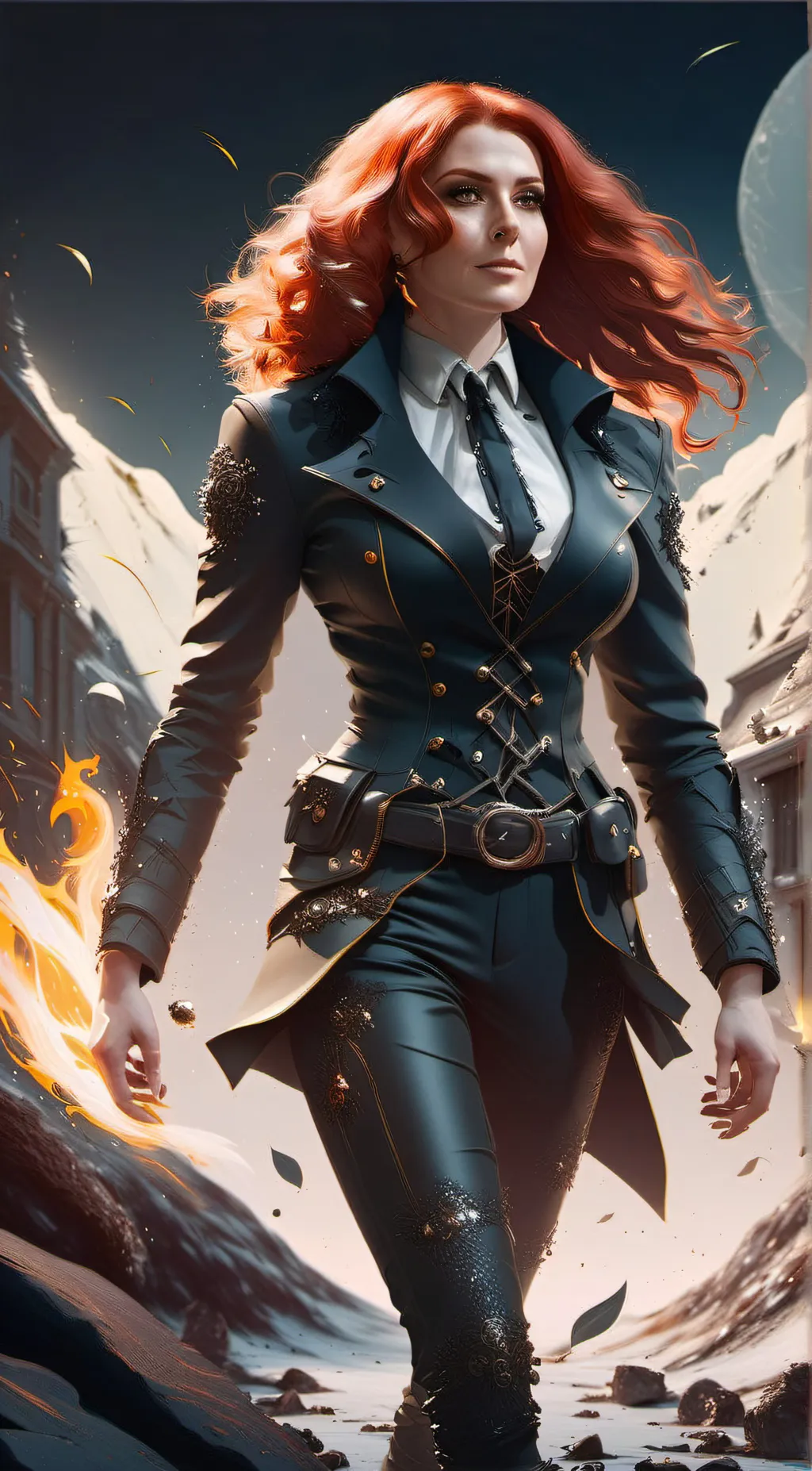 ai character: {Lady Lesso} background