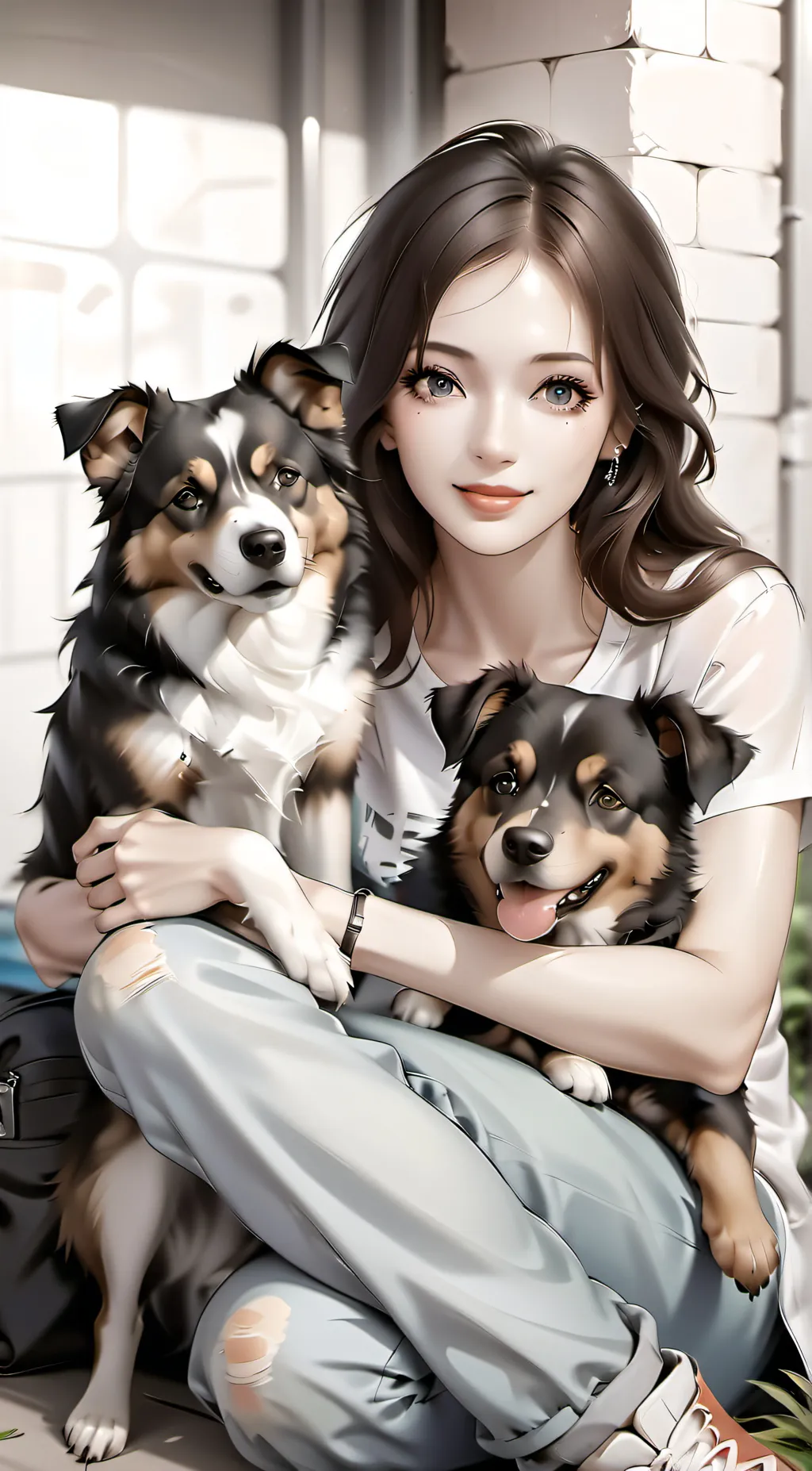 ai character: Hazel Levine background