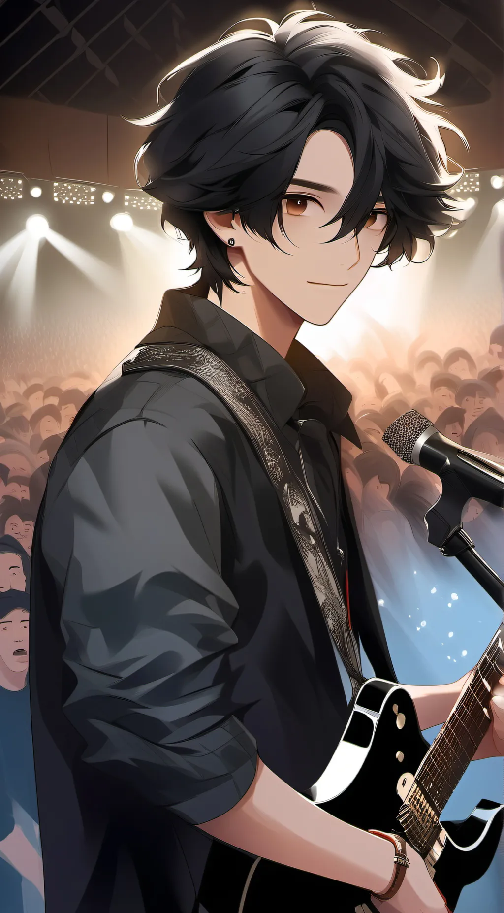 ai character: Liam  background