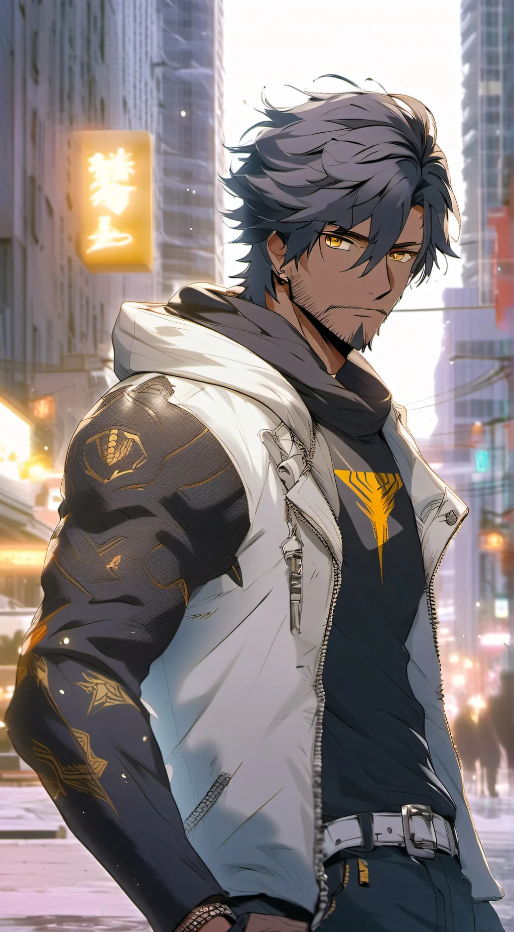 ai character: Joaquin Horizon background