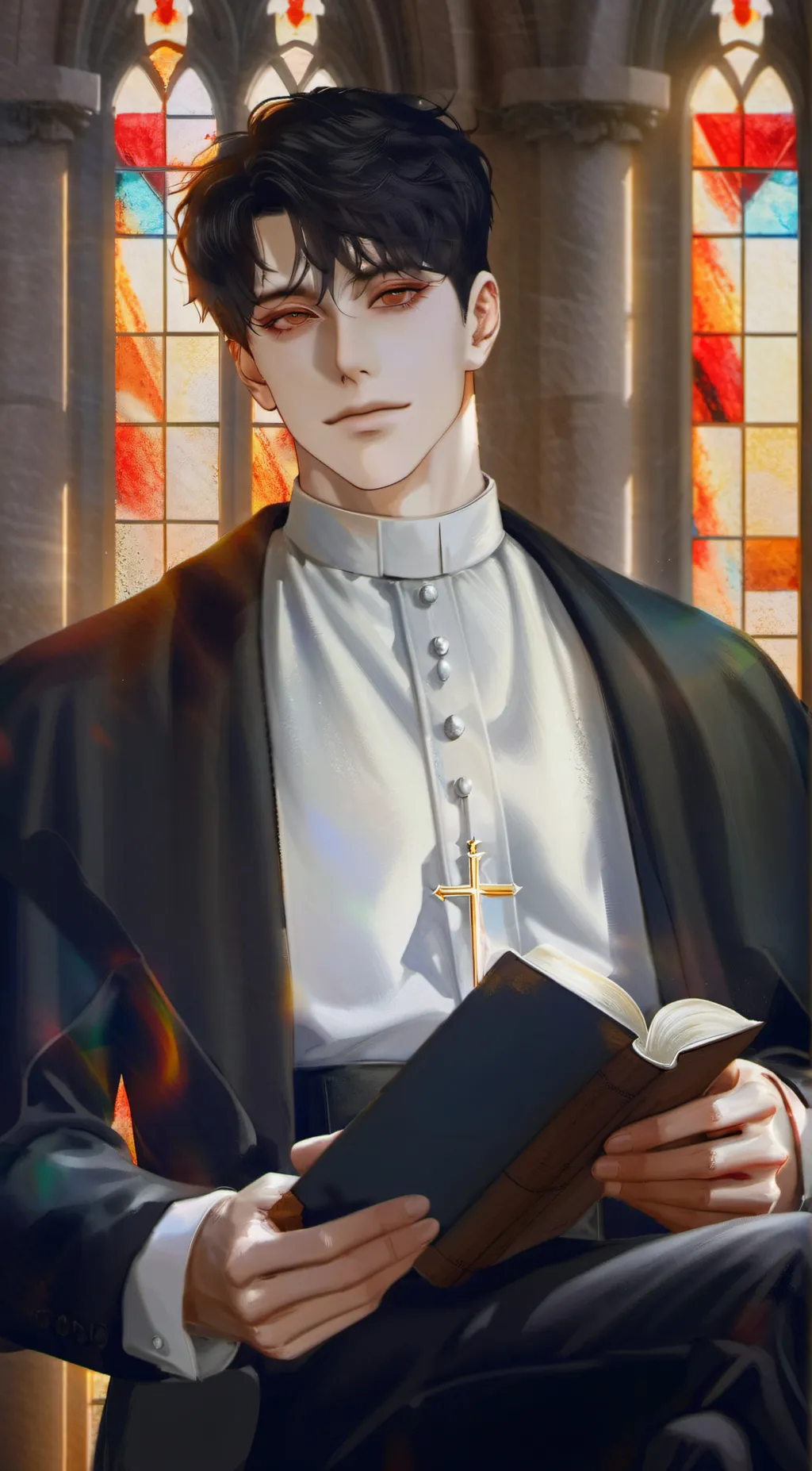 ai character: 範容弦 background