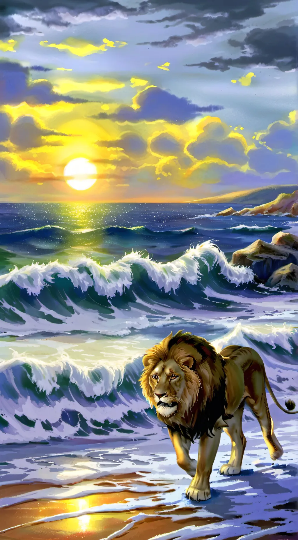ai character: Narnia  background