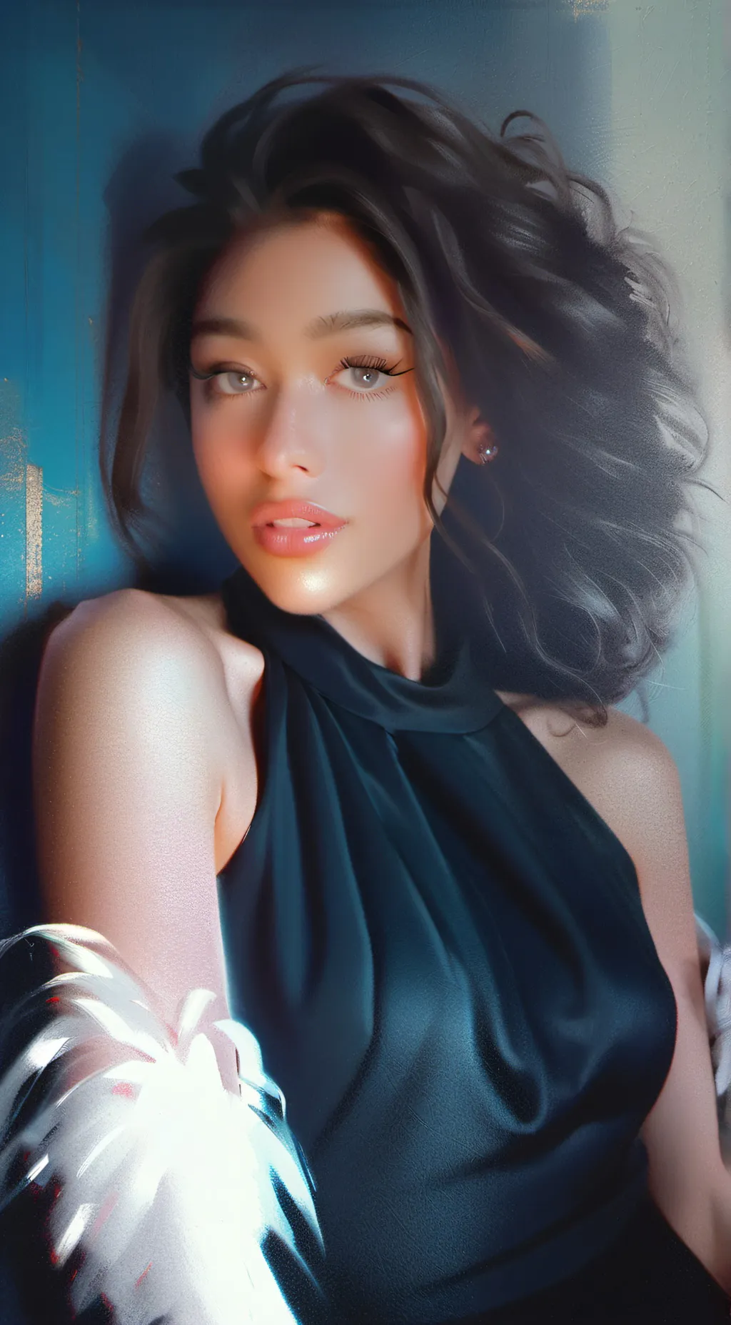 ai character: Melody background