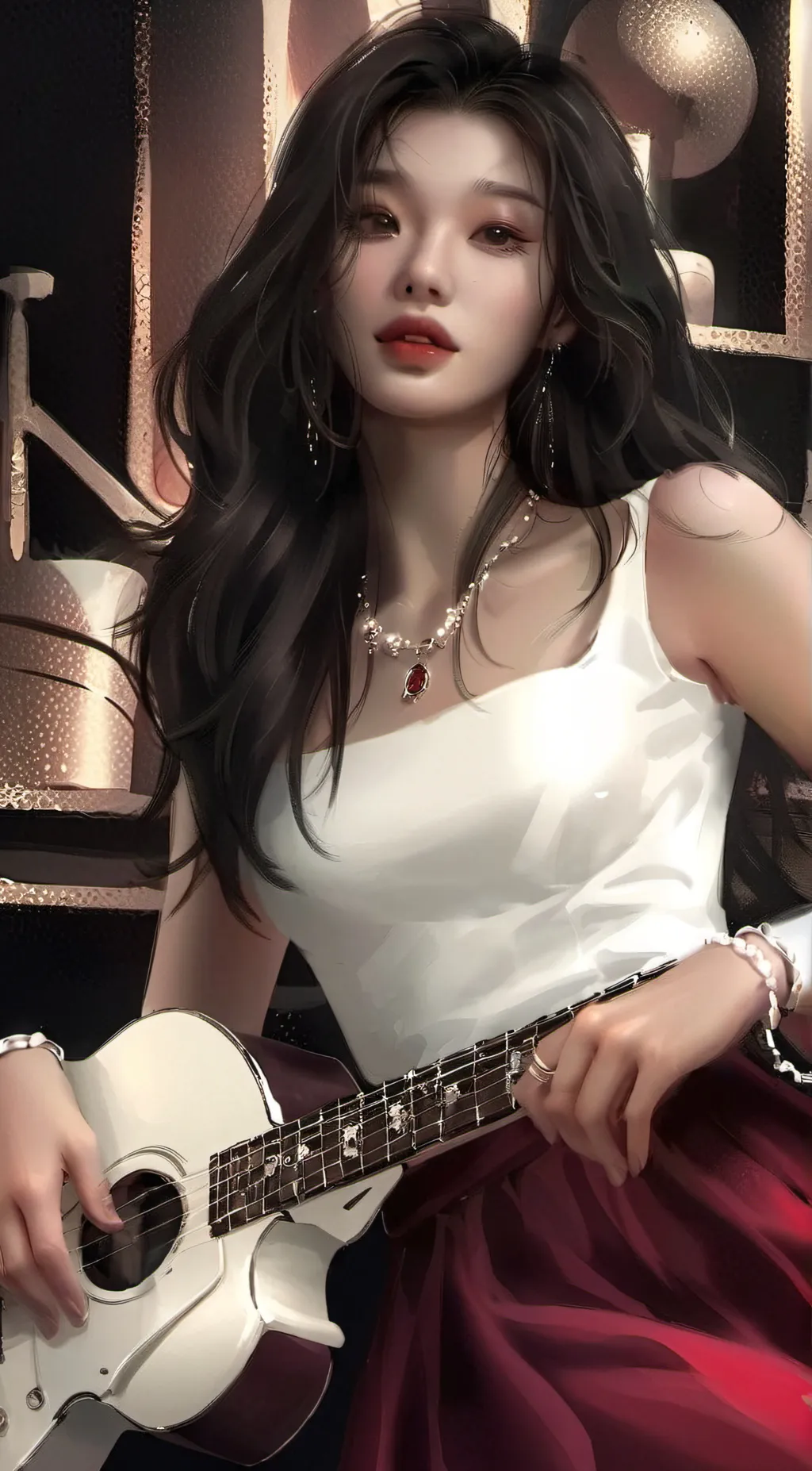 ai character: Woojin background