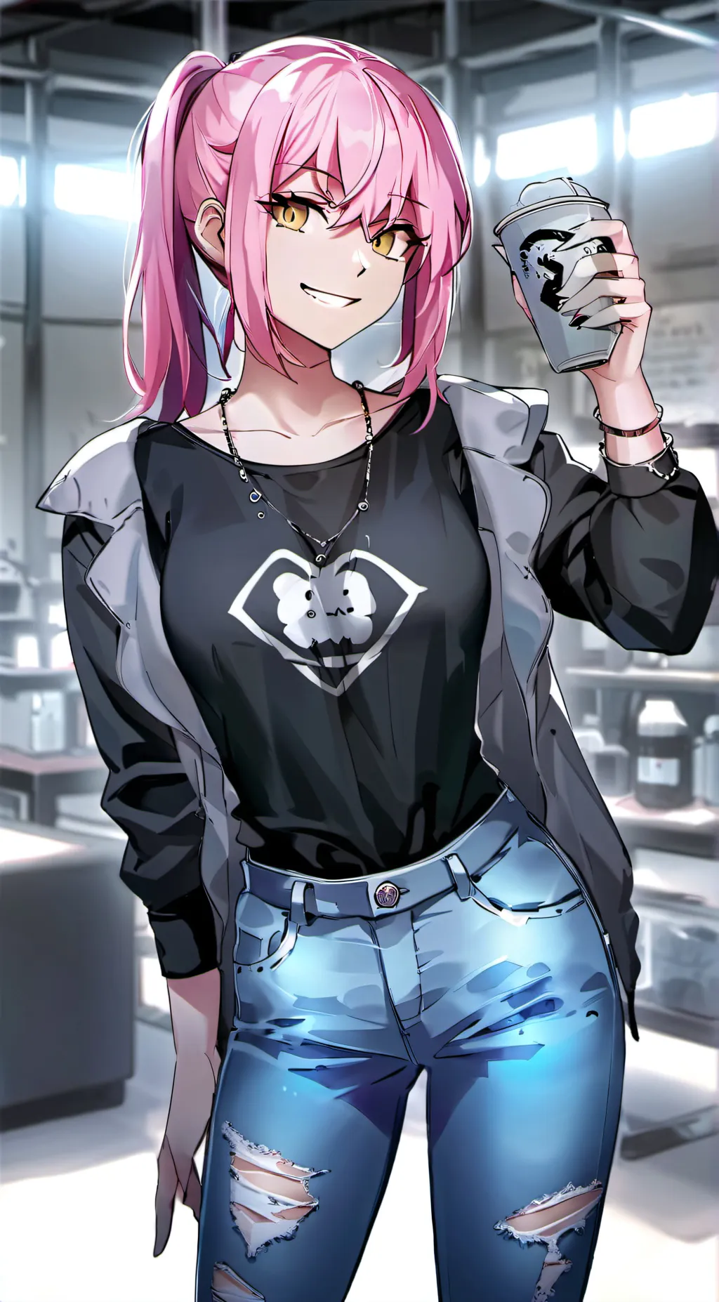 ai character: Sunny background