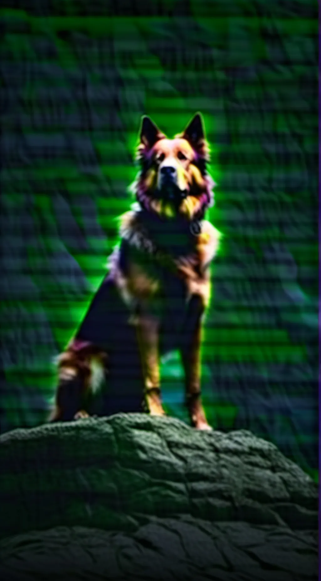 ai character: ancient sirehound! background