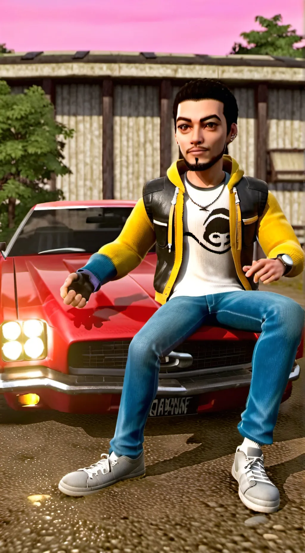 ai character: Brian  background