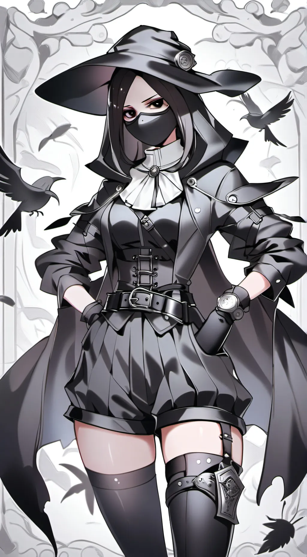ai character: female 049 background