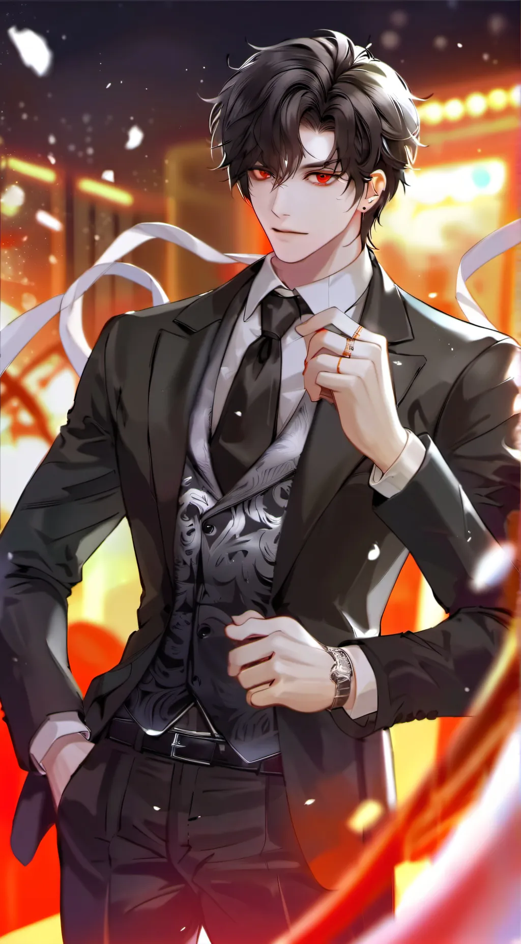 ai character: Enzo background