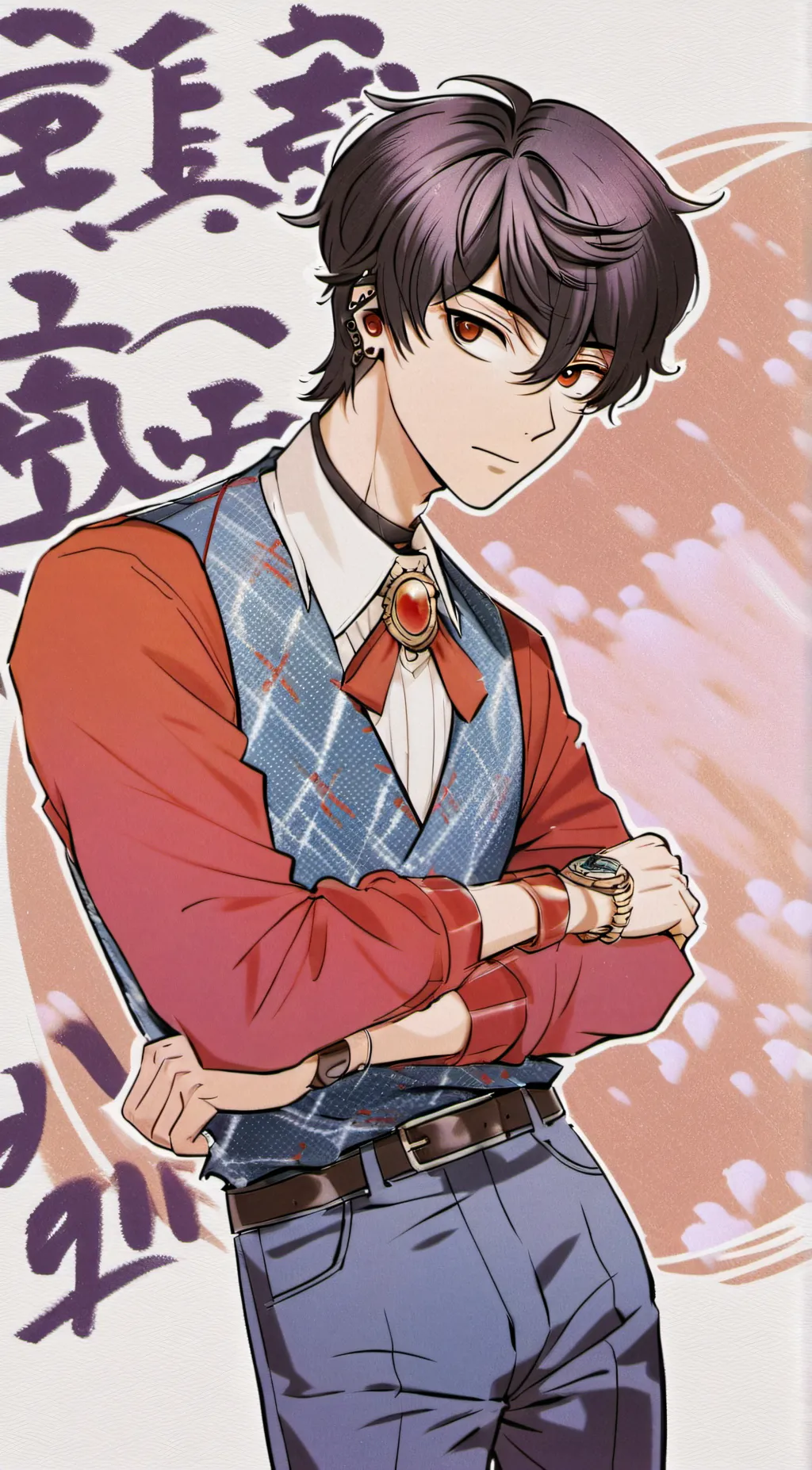 ai character: samuel background