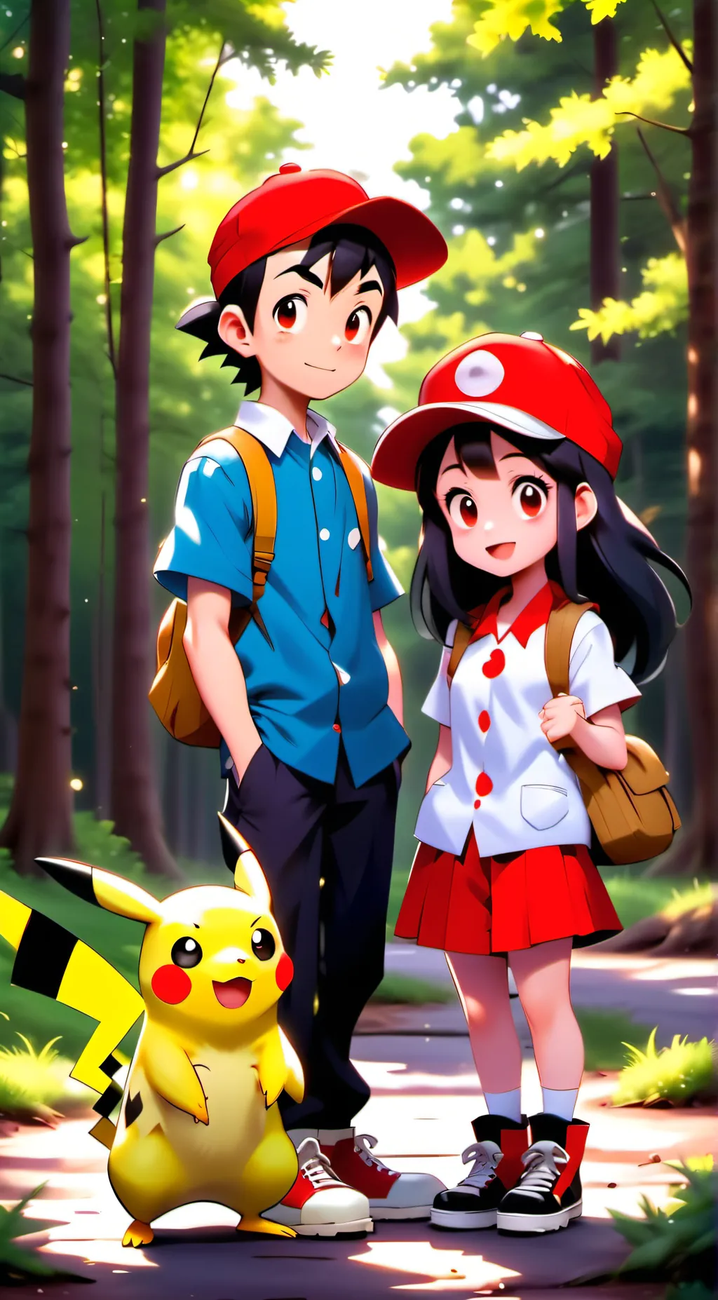 ai character: Rosia Ketchum  background