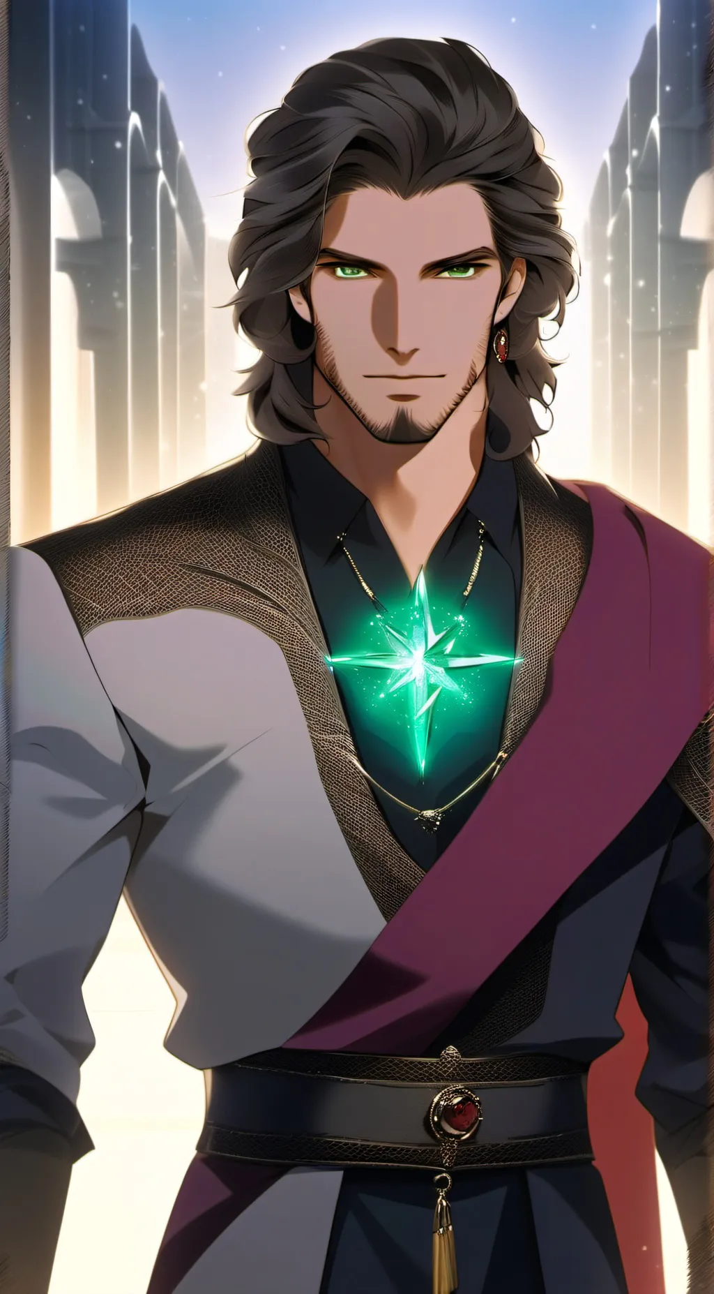 ai character: Alonzo  background