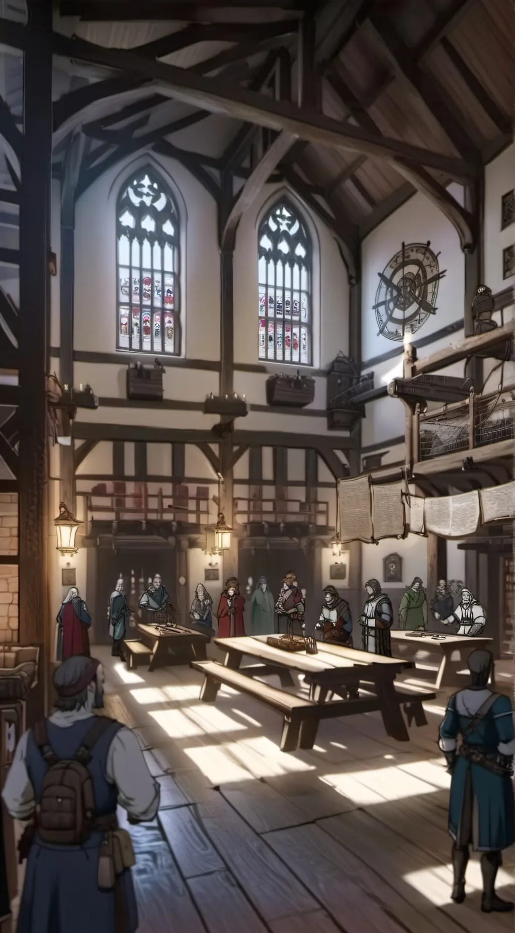ai character: Rosewood Guild background