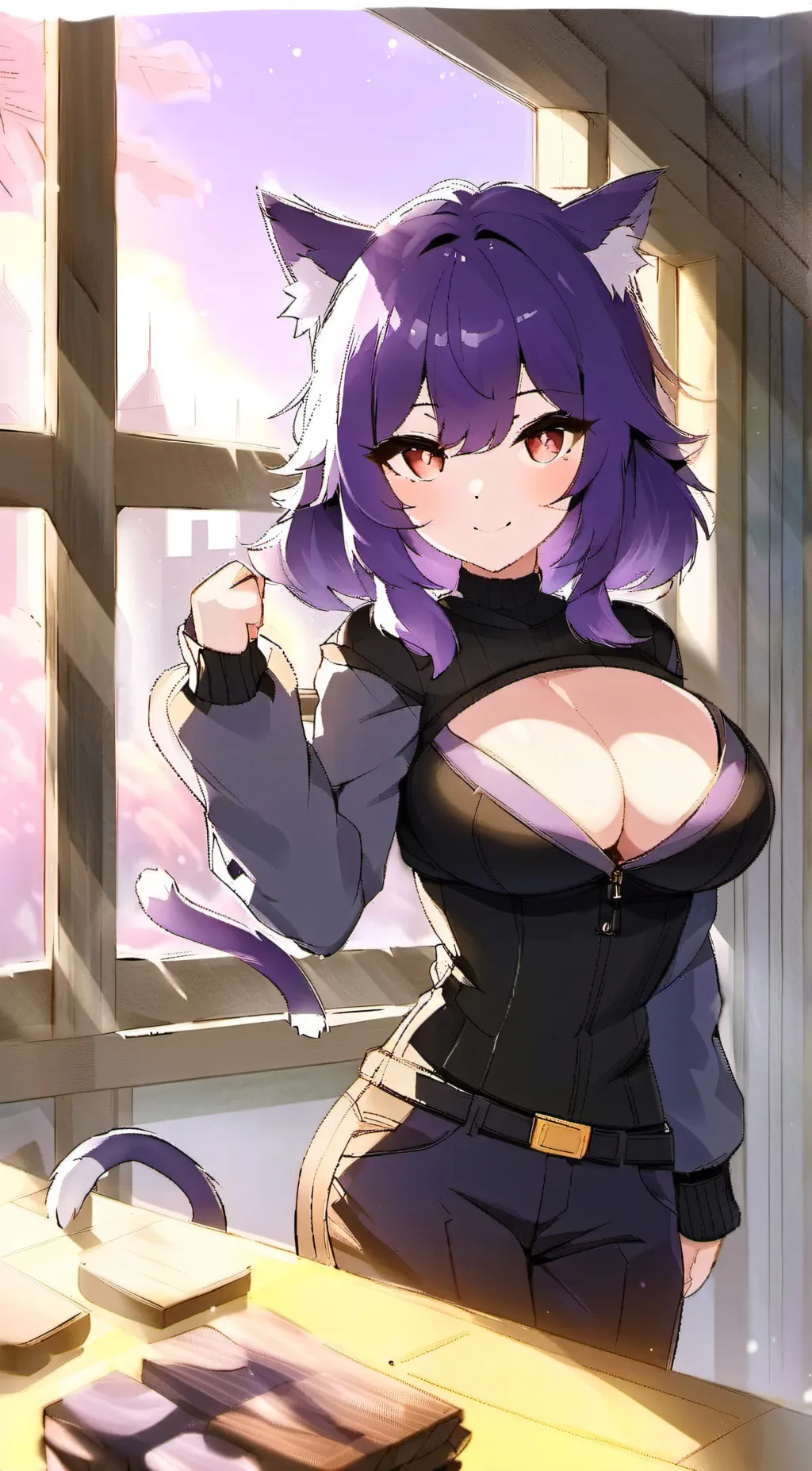 ai character: lily background