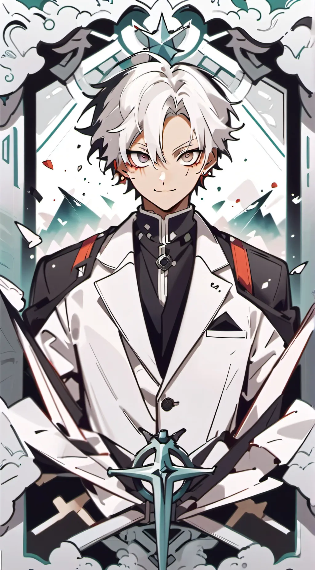 ai character: Sanemi (Cat) background