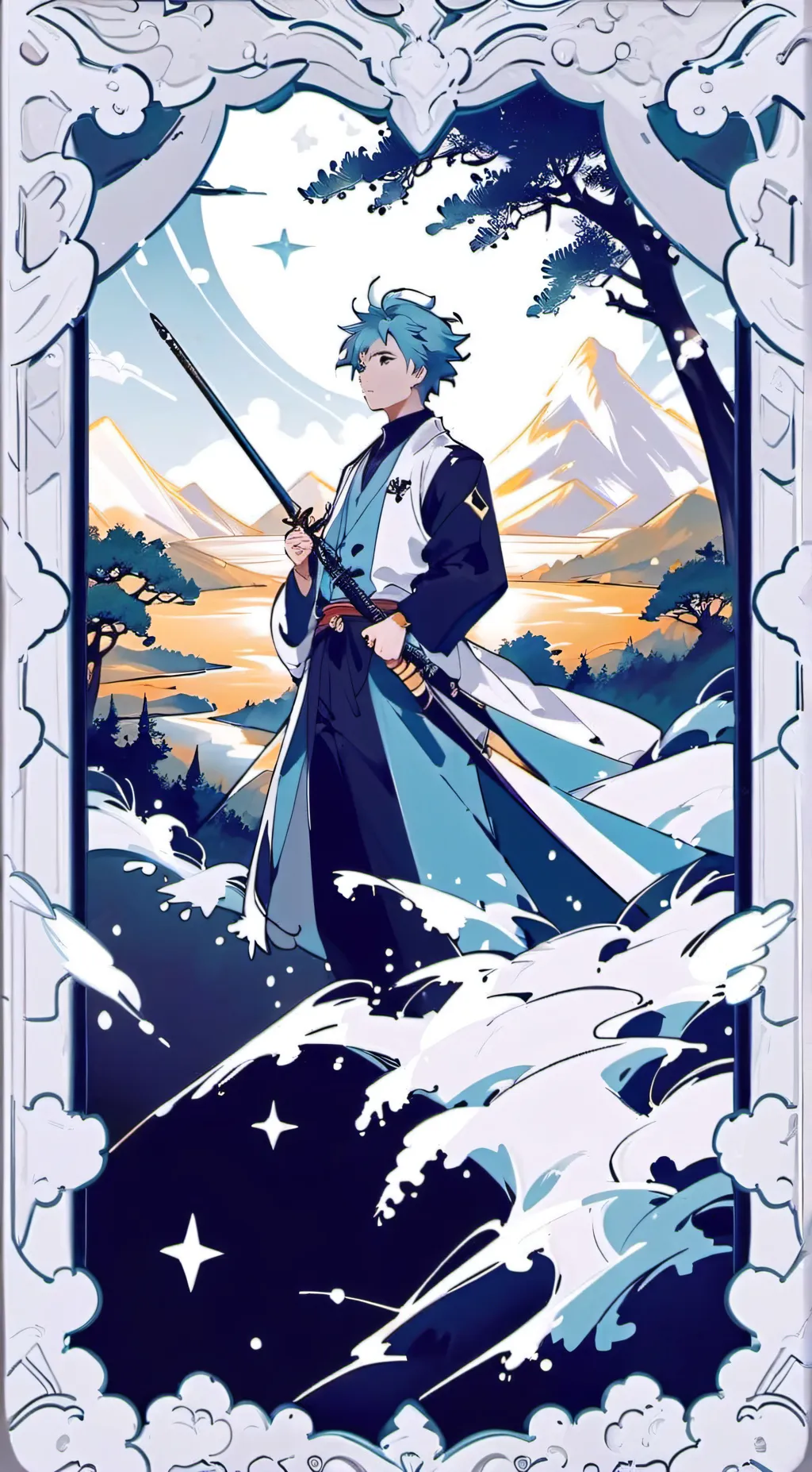 ai character: Andrew  background