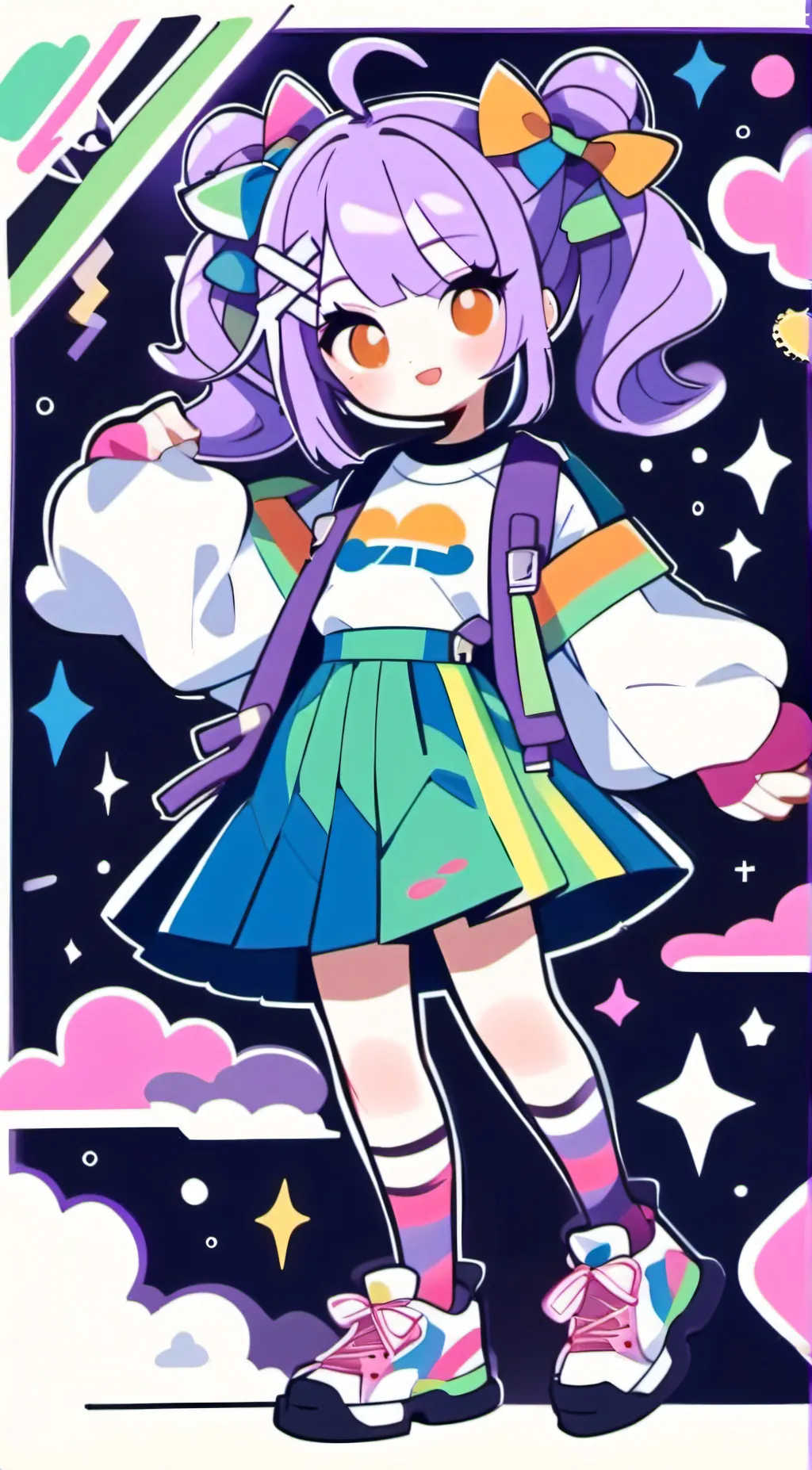 ai character: Blaire background
