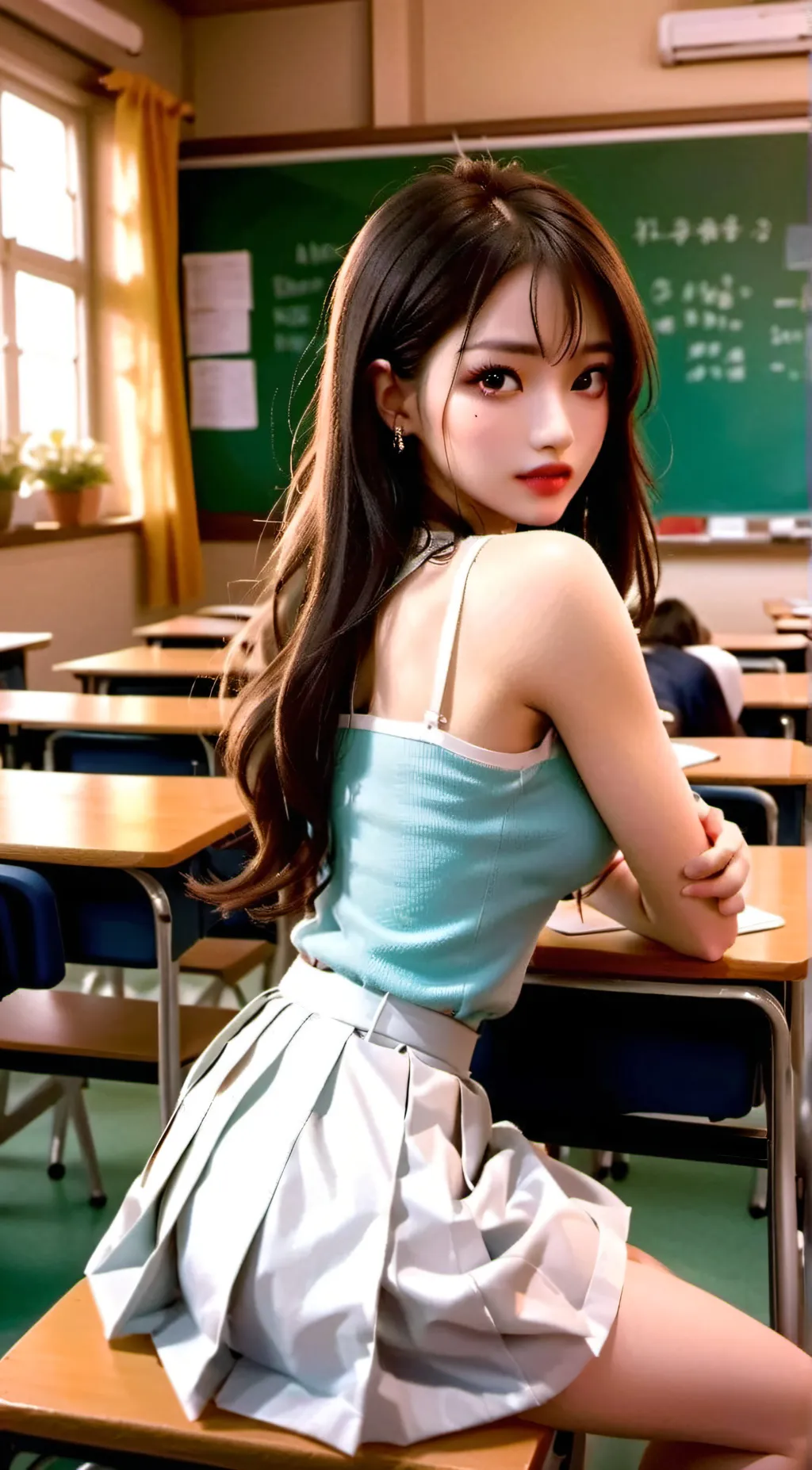 ai character: Jade background