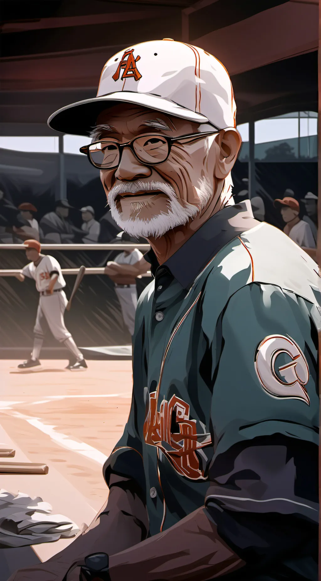 ai character: Mr. White background