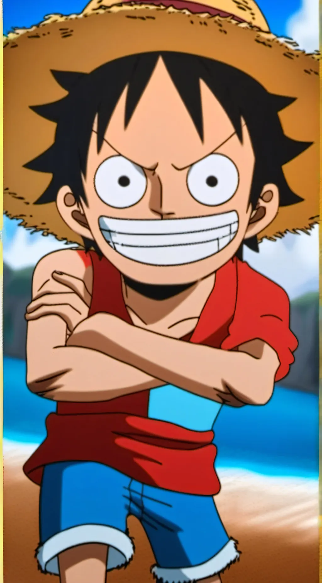 ai character: Straw Hat Pirates background