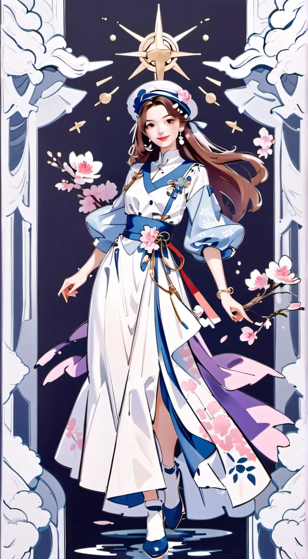 ai character: Bini Members✨ background