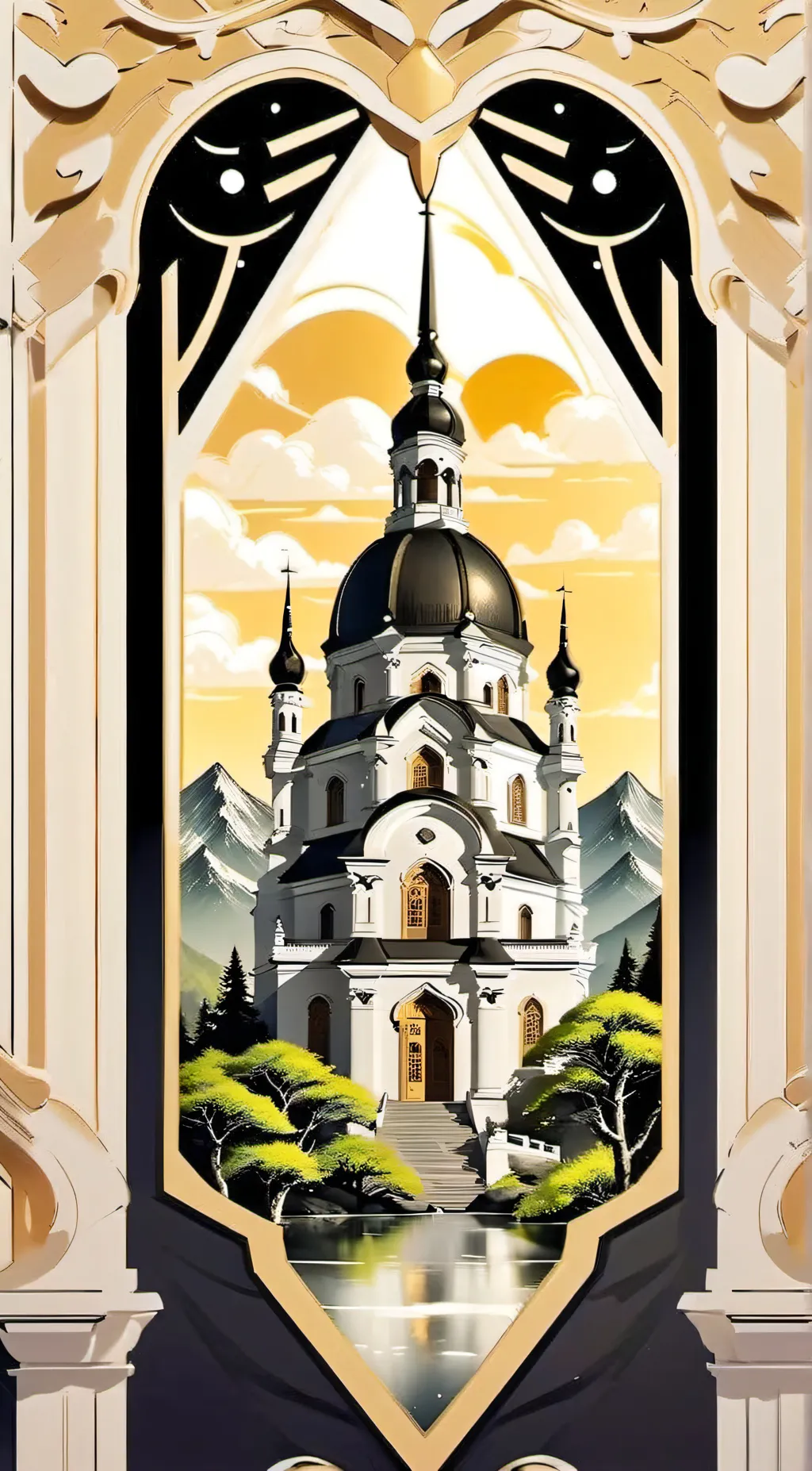 ai character: hogwarts  background