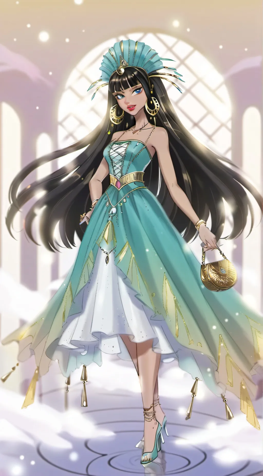 ai character: Cleo denial background